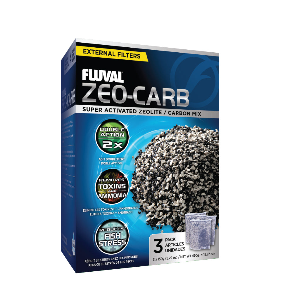 Fluval Zeo-Carb 3x150g
